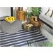 Beliani Alfombra de exterior HALDIA 120x180 Azul