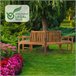 Banco de jardín - Sonja - Madera 250x250 Marron