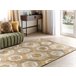 Beliani Alfombra de pelo corto BASOREN 160x230 Beige