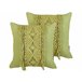 Beliani Cojín decorativo KALAM 45x45 Verde