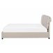 Beliani Cama con somier Poliéster BELFORT 171x212 Beige