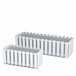 Jardinera para balcón BOARDEE FENCYCASE Blanco