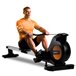 Máquina Remo Trainer IMPULSE Resistencia Magnética Plegable Fitness En Casa. Gridinlux Negro