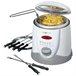 Freidora Fondue Clatronic FRR 2916 Blanco/ Gris