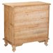 Aparador de madera de 2 puertas Blanco