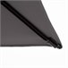 Aktive Sombrilla rectangular balcón inclinable Antracita