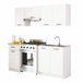 Armario de Cocina Independiente OLIWIA AKORD con 2 estantes 40 Blanco