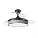 Ventilador De Techo Metal Serie Moda Gris Claro