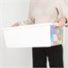 Curver Caja de almacenaje con tapa Bi-Box 26L Blanco