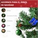 Árbol de Navidad PVC, Metal HOMCOM, hogar - decoración hogareña Verde