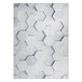 Alfombra lavable ANDRE 1180 Panal Hexágono 3D 120x170 Gris