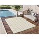 Alfombra geométrica con relieve de interior/exterior MANILA - ATTICGO 120x170 Multicolor