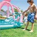 Centro de juegos hinchable agua pulpo c/difusor INTEX Azul