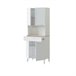Alacena cocina Colin 4 Puertas 72 Natural/ Blanco