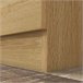 Alacena de Cocina Melamina de Madera HOMCOM Marron