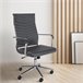 Silla de oficina - Canby - Simil cuero Gris