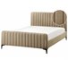 Beliani Cama Bouclé LUNAN 146x215 Gris