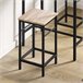 Set Mesa Alta de Bar y 2 taburetes OGT10-N SoBuy Madera