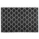 Beliani Alfombra de exterior ALADANA 140x200 Negro
