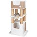 Poste Rascador para Gatos TRIXIE Natural/ Blanco
