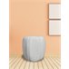 Puff redondo GAEL 42x42cm color blanco Beige