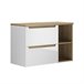 Mueble bajo lavabo 2 compartimientos Livia Mueble bajo lavabo 2 compartimientos Livia Blanco