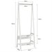 Moderna estantería escalonada con 2 estantes FRG59-W SoBuy Blanco