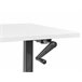Beliani Escritorio ajustable DESTIN III 160x72 Blanco
