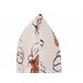 Beliani Cojín decorativo CUCURBITA Beige