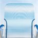 Aktive Pack 2 sillas de playa plegables rayas Azul