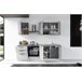 Cocina GILDA 2.0 Derecha Blanco/ Gris