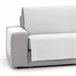 Protector Cubre Sofá Liso Royale 4 Plazas Gris Claro