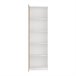 Armario columna 1 puerta Ewen Natural/ Blanco