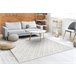 Alfombra SANTO sisal 58507 Calado art déco 120x170 Crema