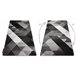 Alfombra INTERO BALANCE 3D Puntos 240x330 Gris