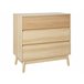 Beliani Cómoda WALES Madera Clara