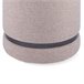 Puff almacenaje MOA Vinthera acolchado Beige
