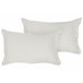 Beliani Cojín decorativo SASSAFRAS 45x10 Blanco/ Beige
