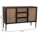 Aparador de metal Marron