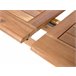 Beliani Conjunto de comedor MAUI Azul