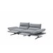 Sofá relax eléctrico AGATA Gris