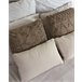 Beliani Cojín decorativo HELIOTROPE 30x50 Blanco