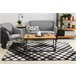 Alfombra INTERO REFLEX 3D enrejado 140x190 Gris