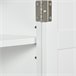 Armario de Pared MDF kleankin, hogar - baño Blanco