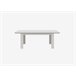 Mesa extensible PORTOFINO blanca Blanco