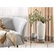 Beliani Jarrón decorativo APAMEA Blanco