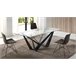 Mesa de Comedor Rectangular - Modelo CALA Transparente