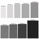 Alfombra De 100 X 200Cm 200x100 Gris