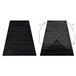 Alfombra EMERALD exclusivo A0084 glamour 240x330 Negro