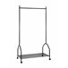 Burro para ropa SPACE metal 158x85x45cm Negro